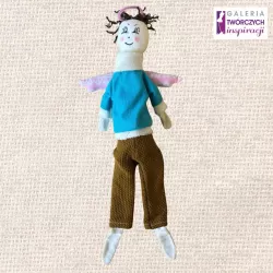 Bajkowy Aniołek  - Lalka tekstylna 42 cm